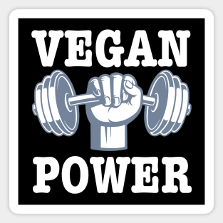 Vegan Power Workout Muscle Gorilla Bodybuilding-Vegan Power Magnet